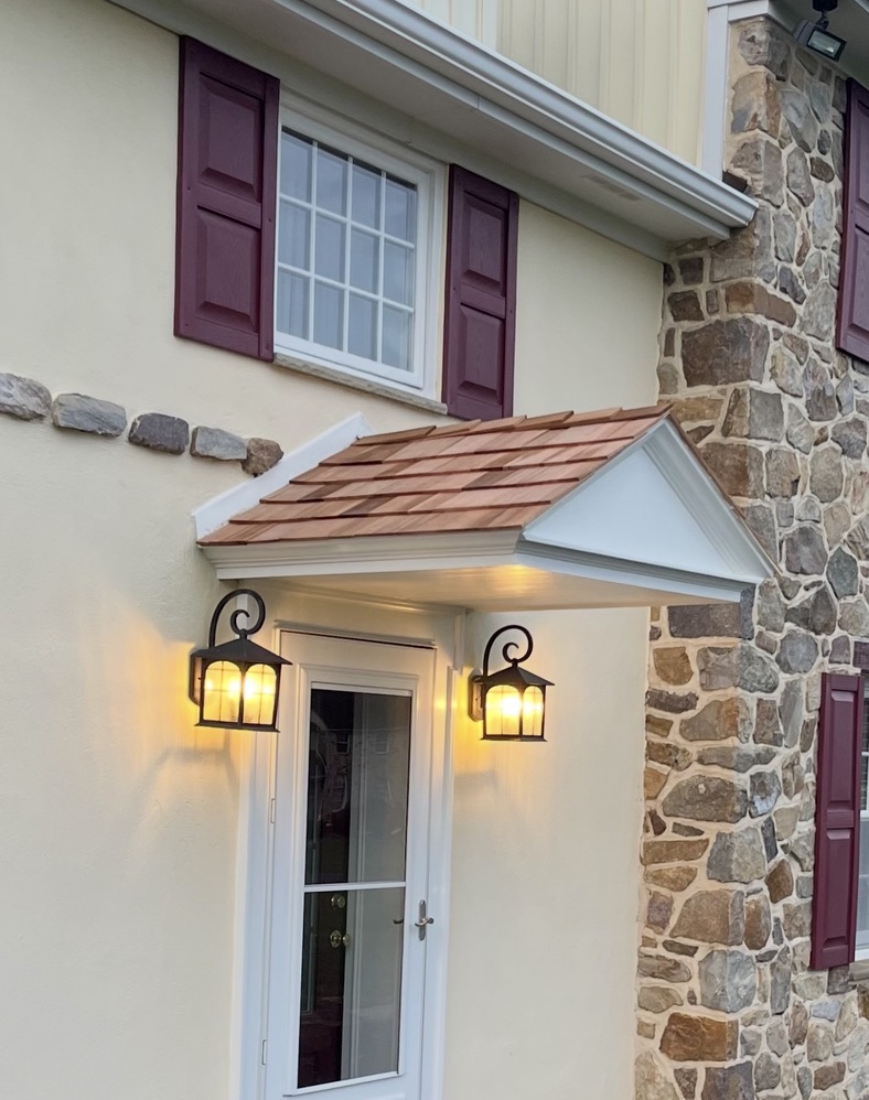 Custom portico